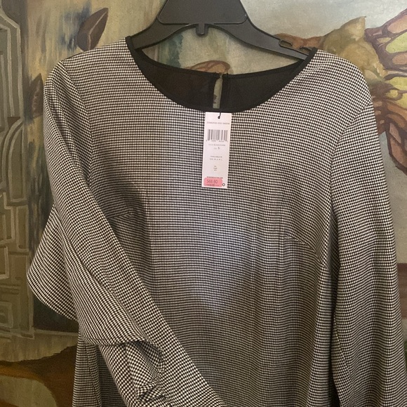 BCBGeneration Houndstooth Checkered Shift dress - Picture 4 of 4